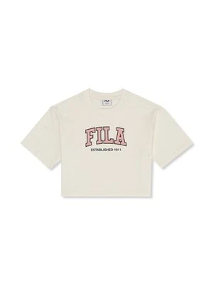 T-shirt z nadrukiem Fila