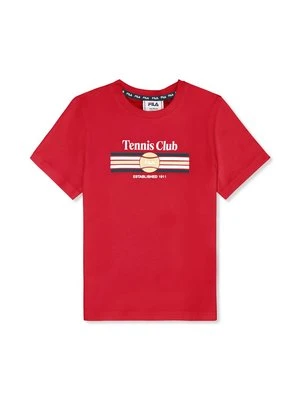 T-shirt z nadrukiem Fila
