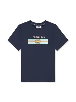 T-shirt z nadrukiem Fila