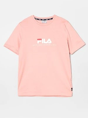 T-shirt z nadrukiem Fila
