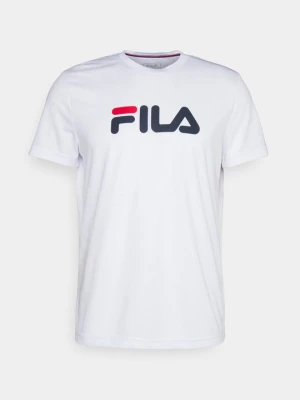 T-shirt z nadrukiem Fila biały