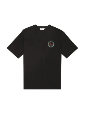 T-shirt z nadrukiem Fila czarny