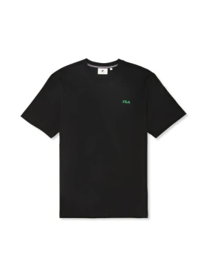 T-shirt z nadrukiem Fila czarny