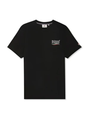 T-shirt z nadrukiem Fila czarny