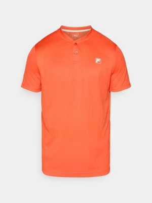 T-shirt z nadrukiem Fila czerwony