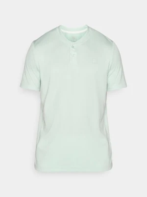 T-shirt z nadrukiem Fila miętowy