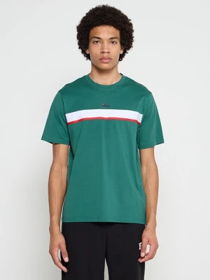 T-shirt z nadrukiem Fila zielony