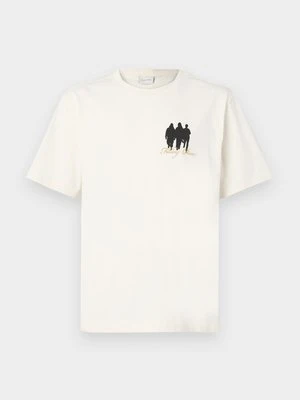 T-shirt z nadrukiem Filling Pieces mleczny