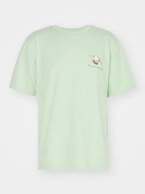 T-shirt z nadrukiem Filling Pieces zielony