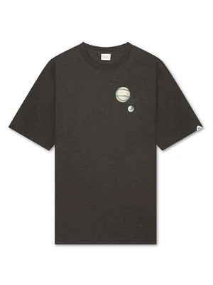 T-shirt z nadrukiem Filling Pieces szary