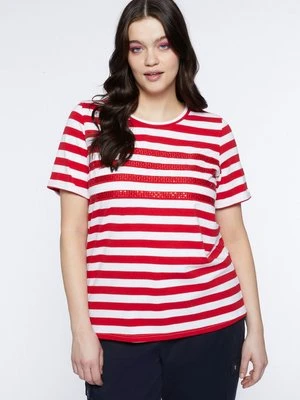 T-shirt z nadrukiem Fiorella Rubino