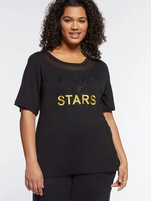 T-shirt z nadrukiem Fiorella Rubino