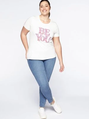 T-shirt z nadrukiem Fiorella Rubino