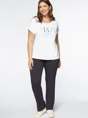 T-shirt z nadrukiem Fiorella Rubino