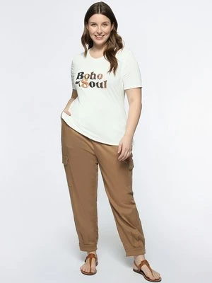 T-shirt z nadrukiem Fiorella Rubino