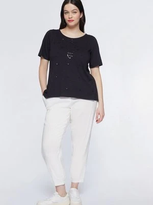 T-shirt z nadrukiem Fiorella Rubino