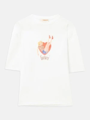 T-shirt z nadrukiem Fiorucci