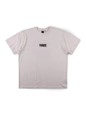 T-shirt z nadrukiem Former beżowy