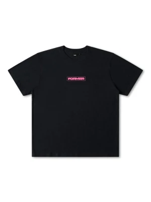 T-shirt z nadrukiem Former czarny