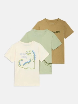 T-shirt z nadrukiem Friboo By Zalando biały