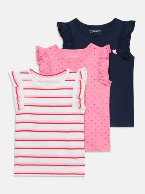 T-shirt z nadrukiem Friboo By Zalando różowy