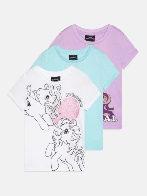 T-shirt z nadrukiem Friboo jasnoniebieski