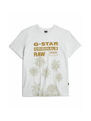 T-shirt z nadrukiem G-Star