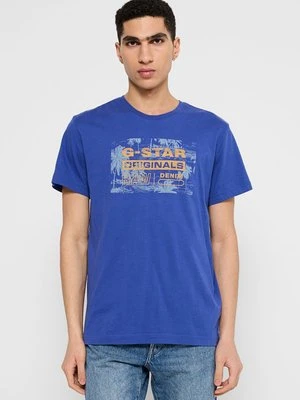 T-shirt z nadrukiem G-Star
