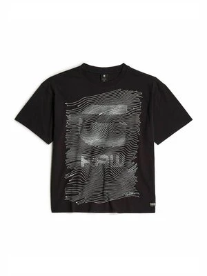 Zdjęcie produktu T-shirt z nadrukiem G-Star czarny