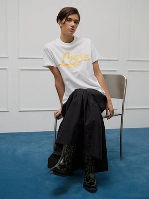 T-shirt z nadrukiem Ganni