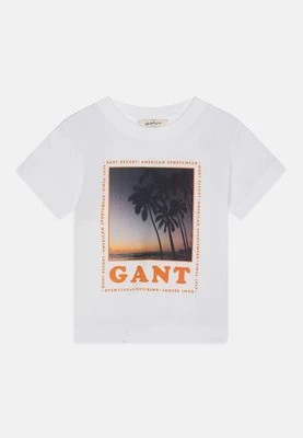 T-shirt z nadrukiem Gant