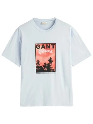 T-shirt z nadrukiem Gant