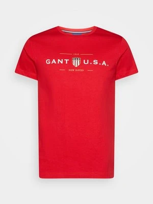 T-shirt z nadrukiem Gant