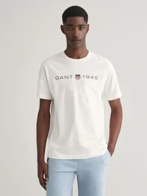 T-Shirt Z Nadrukiem GANT