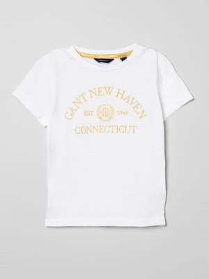 T-shirt z nadrukiem Gant
