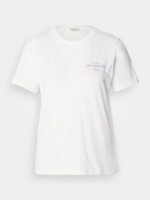 Zdjęcie produktu T-shirt z nadrukiem Gant mleczny