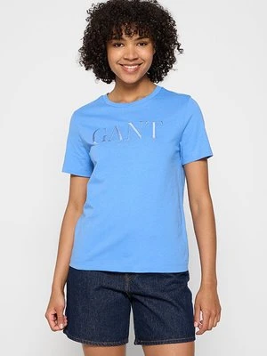 T-shirt z nadrukiem Gant