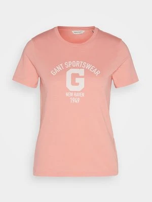 T-shirt z nadrukiem Gant