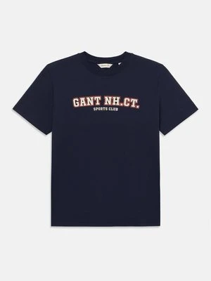 T-shirt z nadrukiem Gant