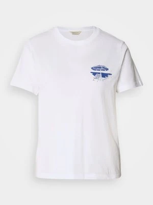 Zdjęcie produktu T-shirt z nadrukiem Gant biały