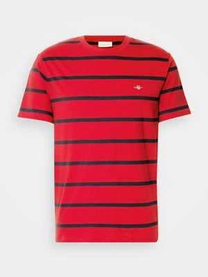 Zdjęcie produktu T-shirt z nadrukiem Gant czerwony