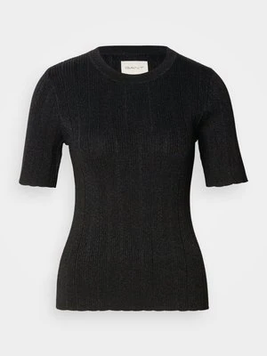 Zdjęcie produktu T-shirt z nadrukiem Gant czarny