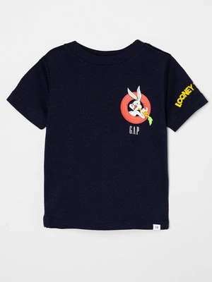 T-shirt z nadrukiem GAP
