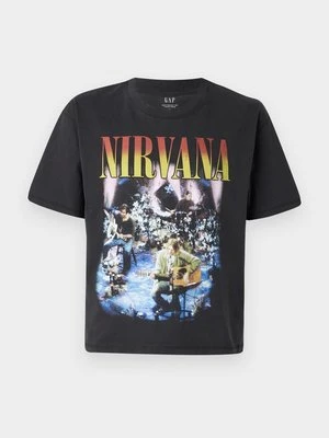 T-shirt z nadrukiem GAP