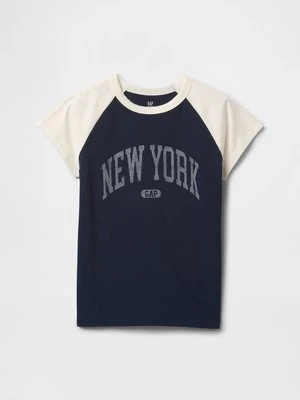 T-shirt z nadrukiem GAP