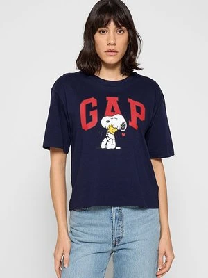 T-shirt z nadrukiem GAP