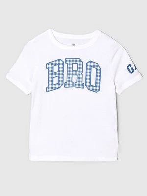 T-shirt z nadrukiem GAP