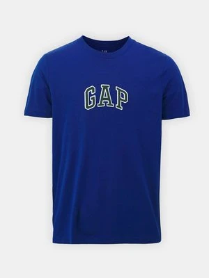 T-shirt z nadrukiem GAP niebieski