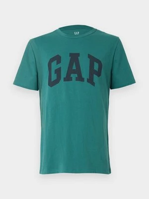 T-shirt z nadrukiem GAP zielony