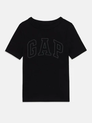 T-shirt z nadrukiem GAP czarny